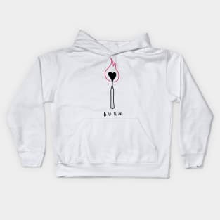 Match Heart Burn Kids Hoodie